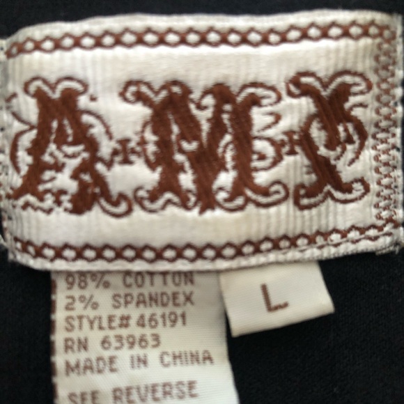 Black Corduroy Jean Style  Jacket - Picture 5 of 6